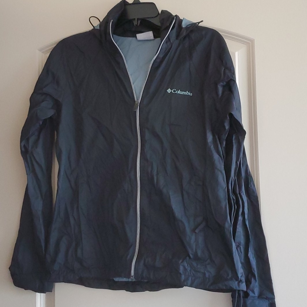 Columbia Windbreaker/Rain Shell Womens Sz Medium